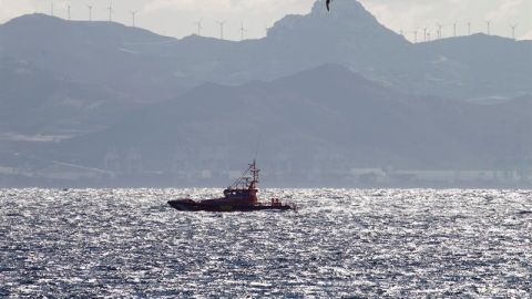 Una embarcaci&oacute;n de Salvamento Mar&iacute;timo