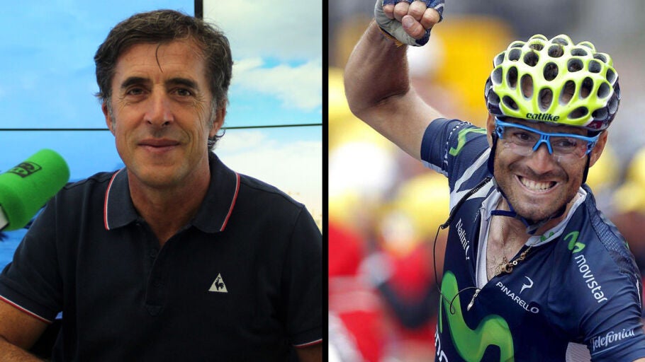 Pedro Delgado y Alejandro Valverde