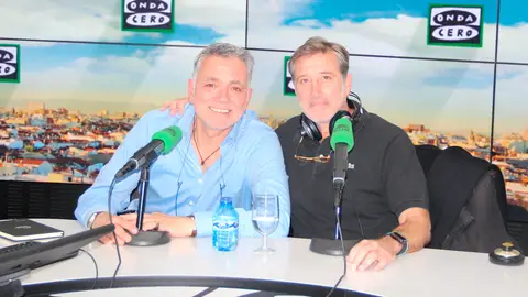 Emilio Aragón y Juan Ramón Lucas en Onda Cero Emilio Aragón y Juan Ramón Lucas en Onda Cero