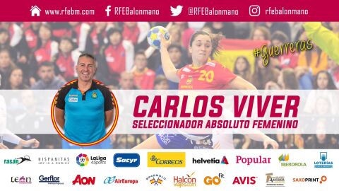 Carlos Viver, nuevo entrenador de la selecci&oacute;n espa&ntilde;ola de balonmano femenino