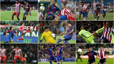 &iquest;A qu&eacute; a&ntilde;o pertenecen estas fotos del Bar&ccedil;a-Atleti? 