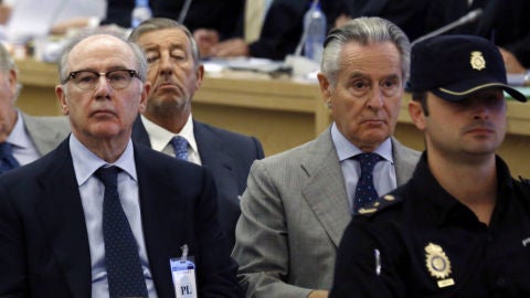 Miguel Blesa y Rodrigo Rato