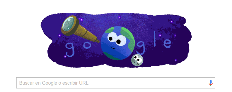 Google celebra el descubrimiento de los exoplanetas con un divertido 'doodle' animado Google celebra el descubrimiento de los exoplanetas con un divertido 'doodle' animado