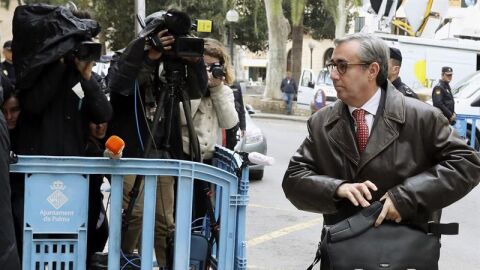 Diego Torres llega a la Audiencia de Palma