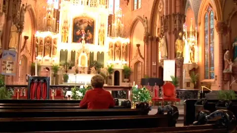 Una iglesia en Estados Unidos Una iglesia en Estados Unidos