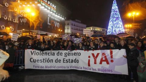 Huelga de hambre contra violencia de g&eacute;nero
