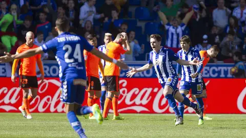 El centrocampista del Deportivo Alavés, Ibai Gómez. El centrocampista del Deportivo Alavés, Ibai Gómez.