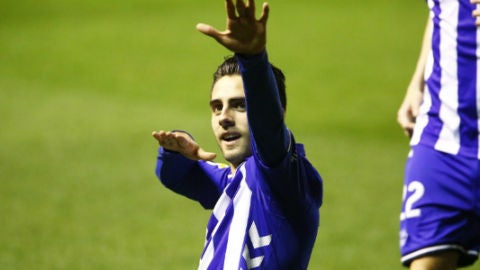 El jugador del Alav&eacute;s, Rub&eacute;n Sobrino.