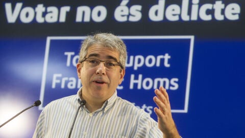 El portavoz del PDeCAT en el Congreso, Francesc Homs