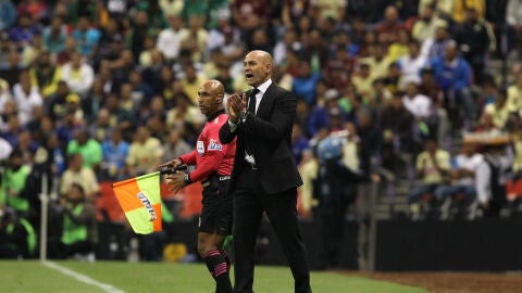 J&eacute;mez, durante el partido contra el Am&eacute;rica