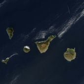 Canarias desde un satélite