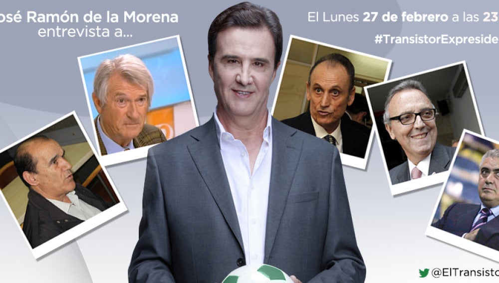 De la Morena entrevista a los expresidentes del fútbol español. 