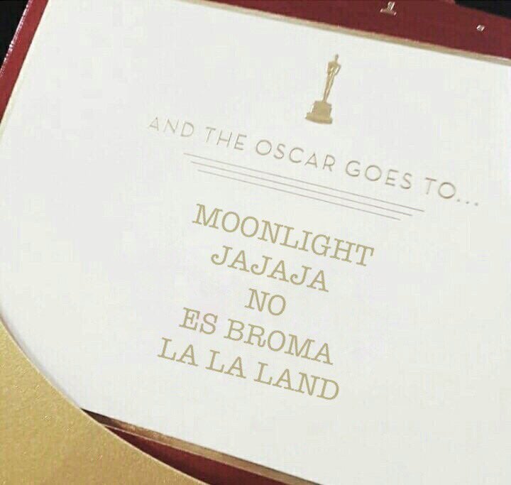 Las preguntas de Amón: ¿No es maravilloso que 'Moonlight' ganara el Oscar admitiendo que fue un error dárselo a 'La La Land'? Las preguntas de Amón: ¿No es maravilloso que 'Moonlight' ganara el Oscar admitiendo que fue un error dárselo a 'La La Land'?