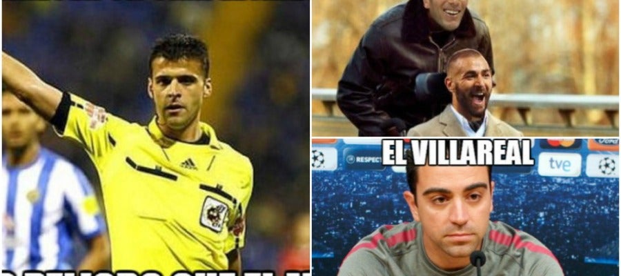 Memes del Villarreal-Real Madrid