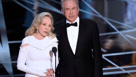 Faye Dunaway y Warren Beatty