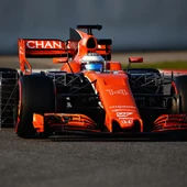 Fernando Alonso rueda con su nuevo McLaren en Montmeló Fernando Alonso rueda con su nuevo McLaren en Montmeló