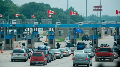 Frontera de Estados Unidos con Canadá Frontera de Estados Unidos con Canadá