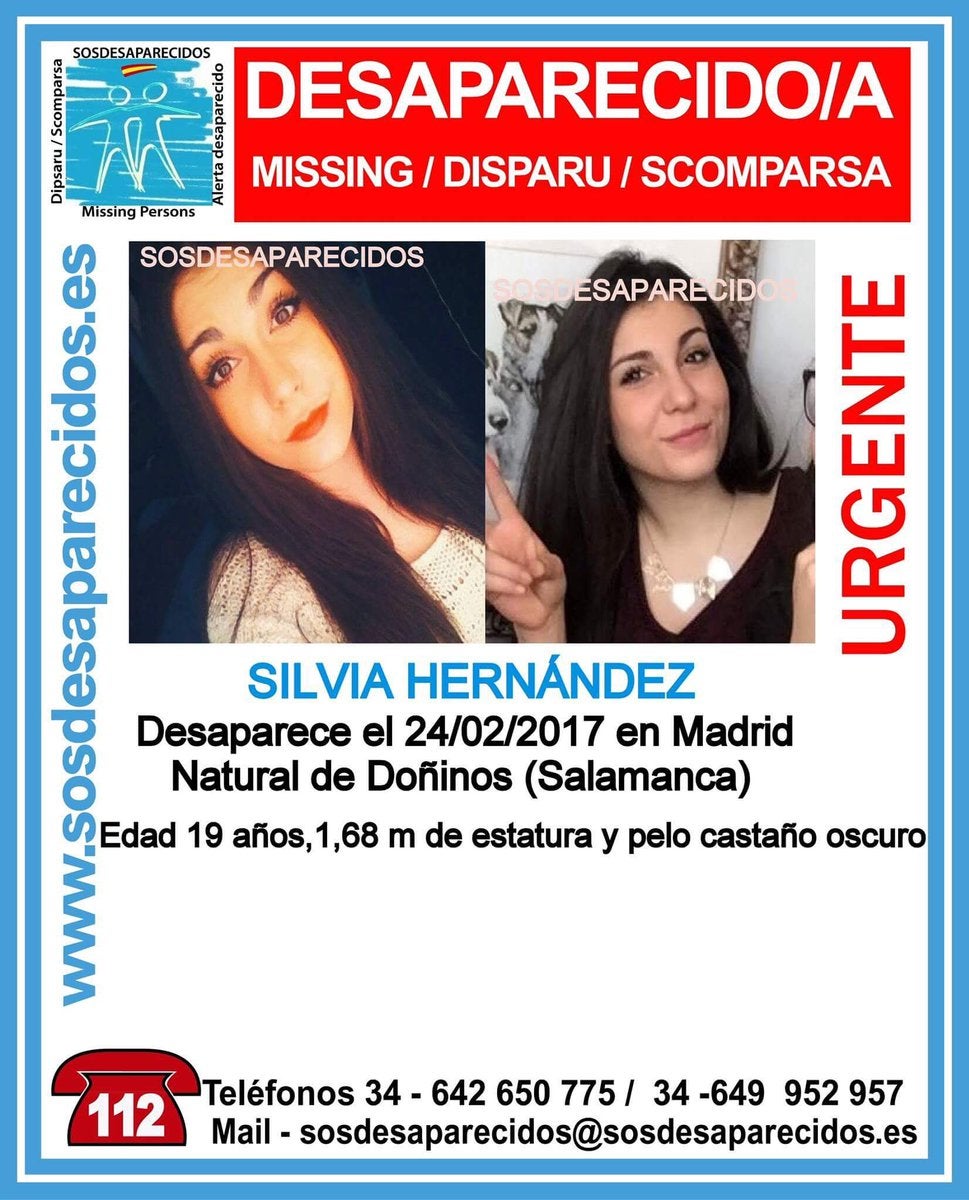 Desaparece una joven salmantina de 19 años que fue vista por última vez en Madrid el pasado viernes Desaparece una joven salmantina de 19 años que fue vista por última vez en Madrid el pasado viernes