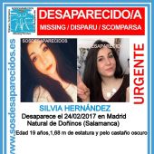 Silvia H., desaparecida en Madrid