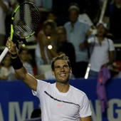 Rafa Nadal celebra su victoria Rafa Nadal celebra su victoria