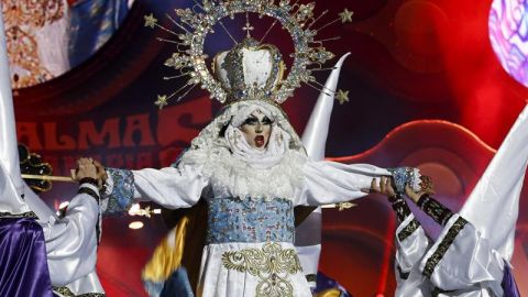 Drag Sethlas, durante su actuaci&oacute;n