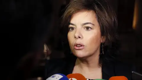 La vicepresidenta del Gobierno, Soraya Sáenz de Santamaría La vicepresidenta del Gobierno, Soraya Sáenz de Santamaría