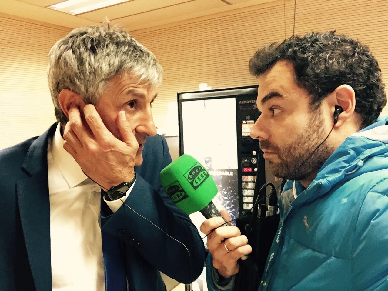 Quique Setién: "No me parece justo el resultado" Quique Setién: "No me parece justo el resultado"