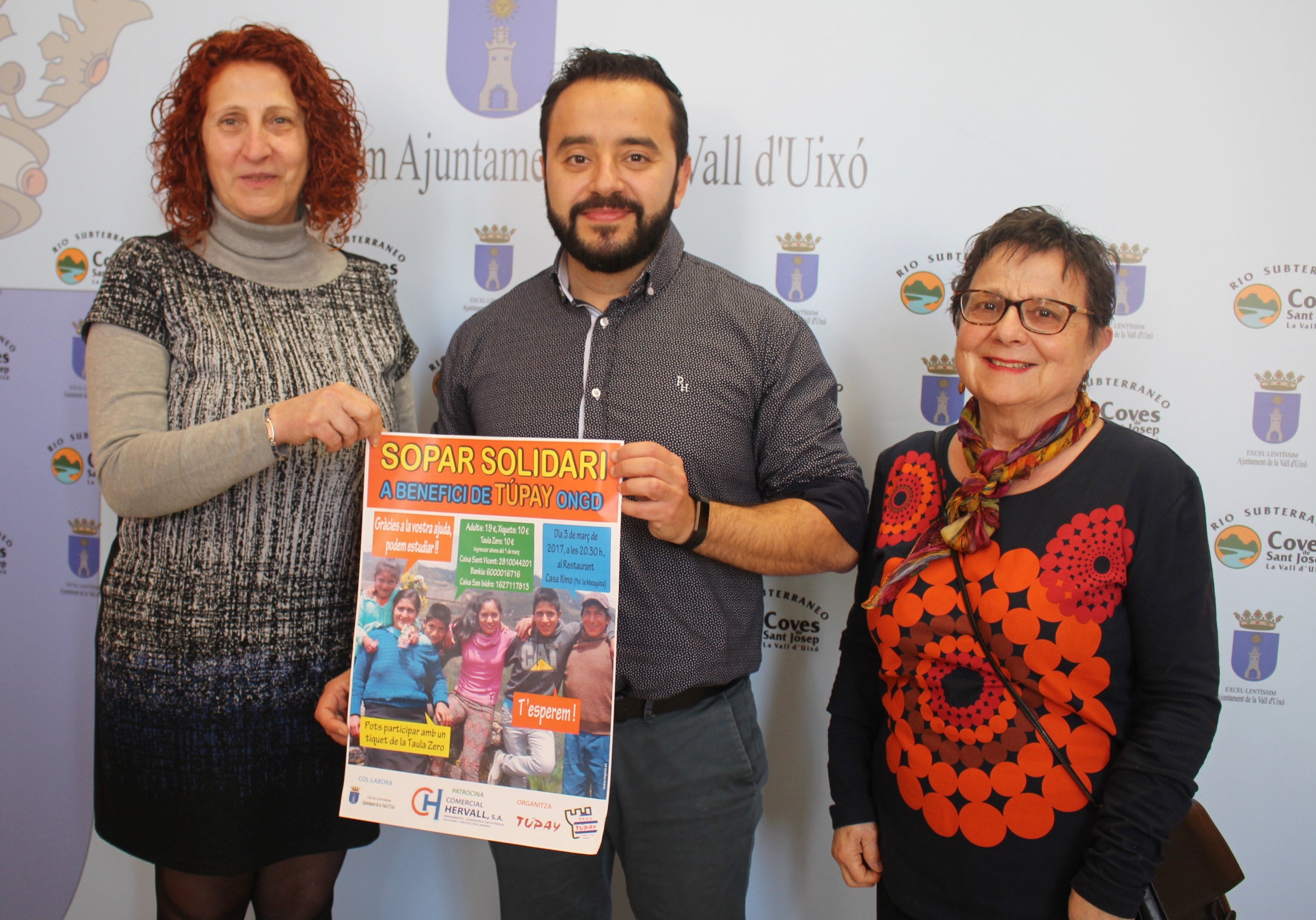 La ONG Túpay celebra este viernes 3 de marzo su cena solidaria La ONG Túpay celebra este viernes 3 de marzo su cena solidaria