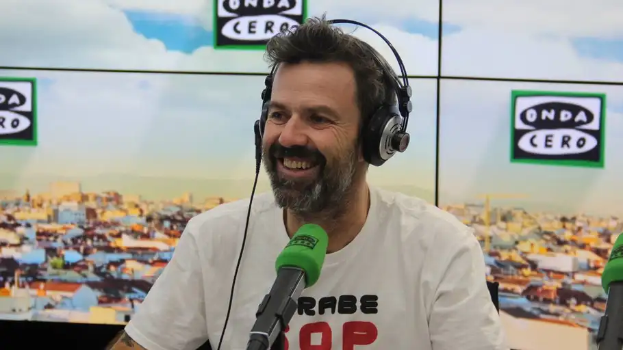 Pau Donés durante una entrevista en Onda Cero Pau Donés durante una entrevista en Onda Cero