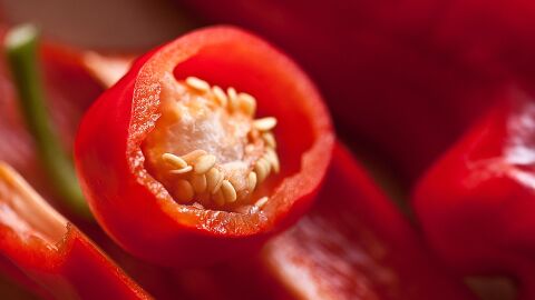 Imagen de archivo de un pimiento rojo