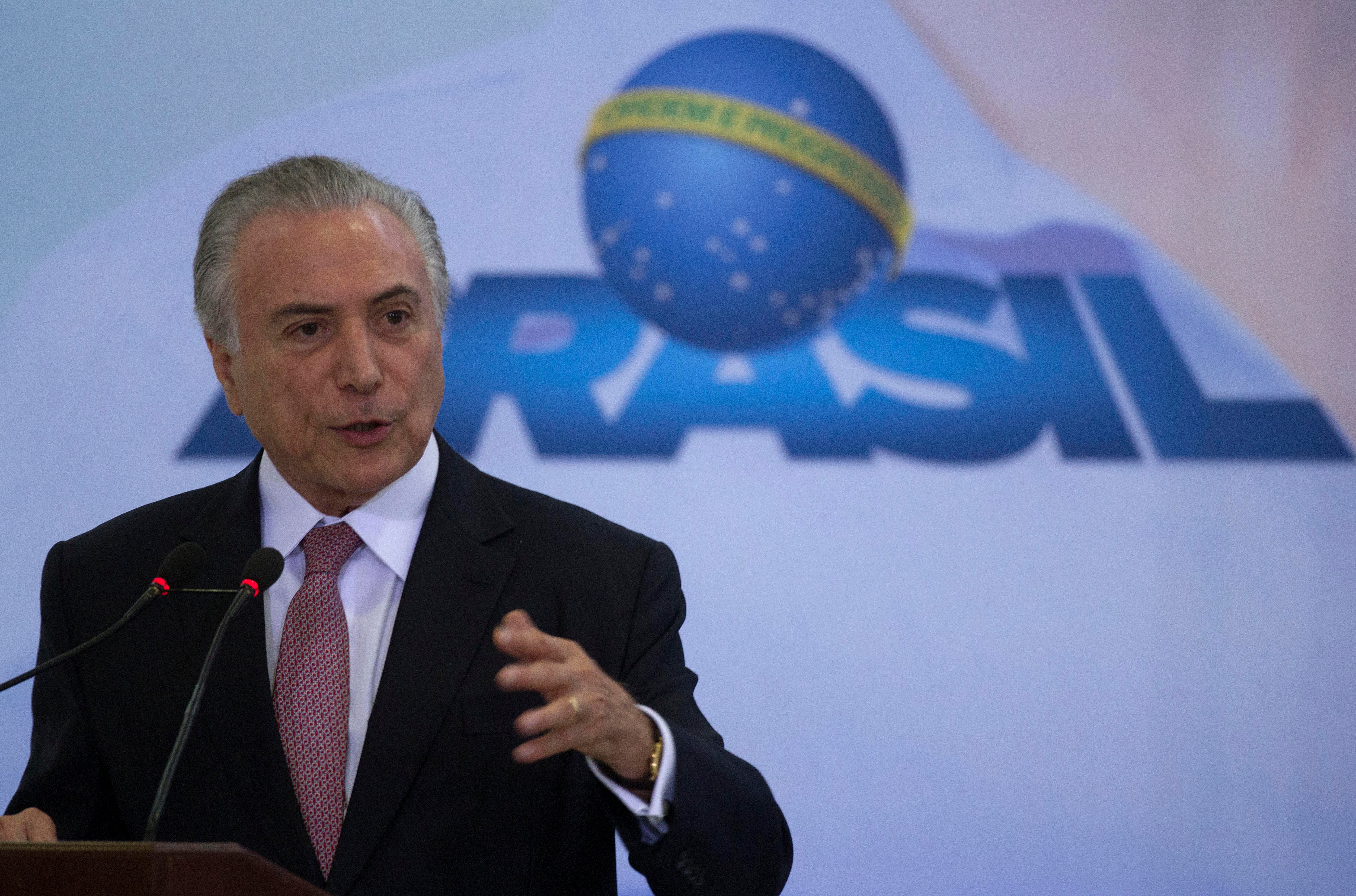 El Supremo brasileño autoriza una investigación contra el presidente Temer por la operación Lava Jato El Supremo brasileño autoriza una investigación contra el presidente Temer por la operación Lava Jato