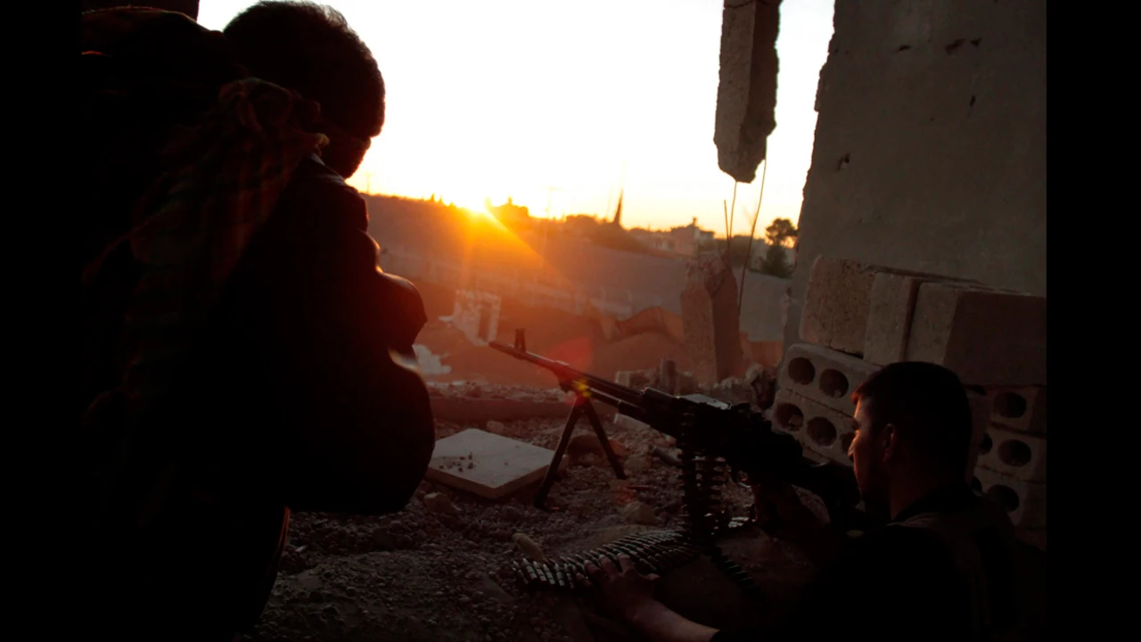 Soldados en Siria