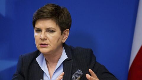 La primera ministra de Polonia, Beata Szydlo