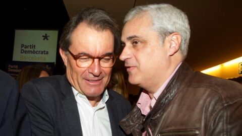 Artur Mas y Germ&agrave; Gord&oacute;