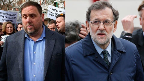 Mariano Rajoy y Oriol Junqueras