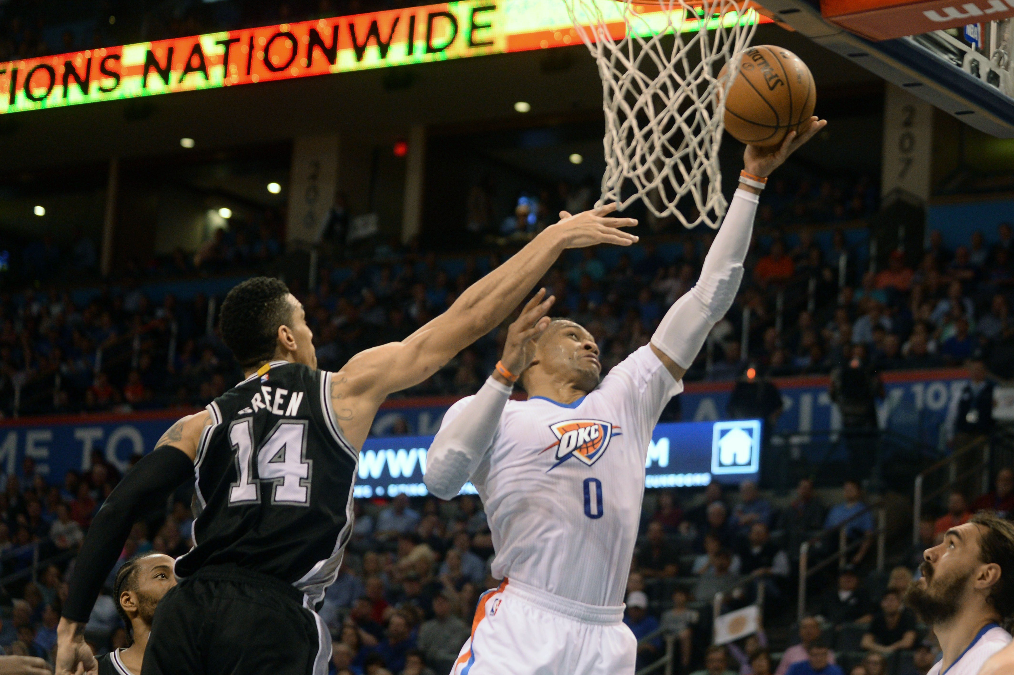 Los Thunder de Abrines tumban a los Spurs de Gasol gracias a un nuevo triple-doble de Westbrook Los Thunder de Abrines tumban a los Spurs de Gasol gracias a un nuevo triple-doble de Westbrook