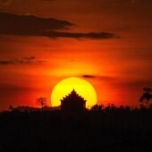Puesta de sol en Birmania (10-03-2017)
