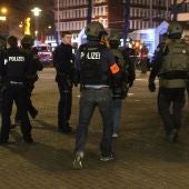 Policía alemana tras el ataque en Dusseldorf