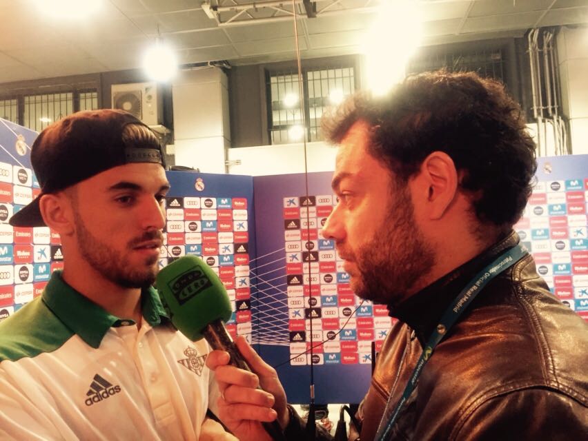 Dani Ceballos: "Estoy bastante caliente con este partido, el arbitraje lo ha visto todo el mundo" Dani Ceballos: "Estoy bastante caliente con este partido, el arbitraje lo ha visto todo el mundo"
