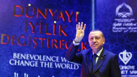 El presidente de Turquía, Erdogan El presidente de Turquía, Erdogan
