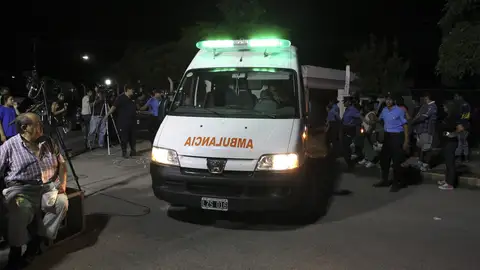Una ambulancia en Argentina en una imagen de archivo Una ambulancia en Argentina en una imagen de archivo
