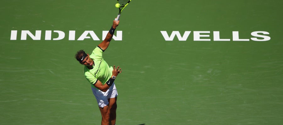 Rafa Nadal en el Indian Wells Rafa Nadal en el Indian Wells