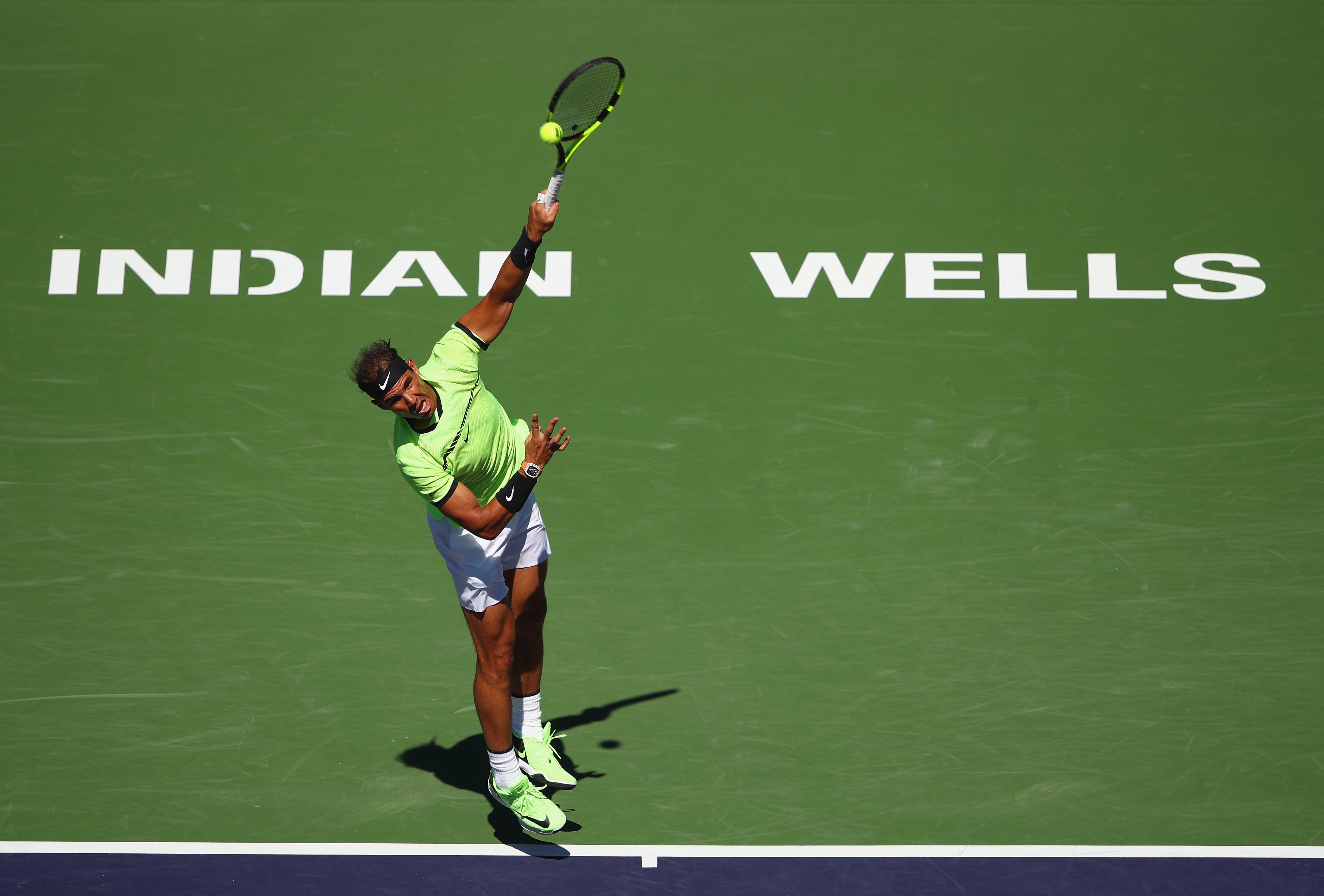 Nadal tumba a Verdasco y se enfrentará a Roger Federer en octavos de Indian Wells Nadal tumba a Verdasco y se enfrentará a Roger Federer en octavos de Indian Wells