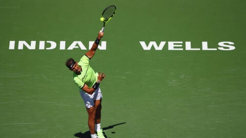 Rafa Nadal en el Indian Wells