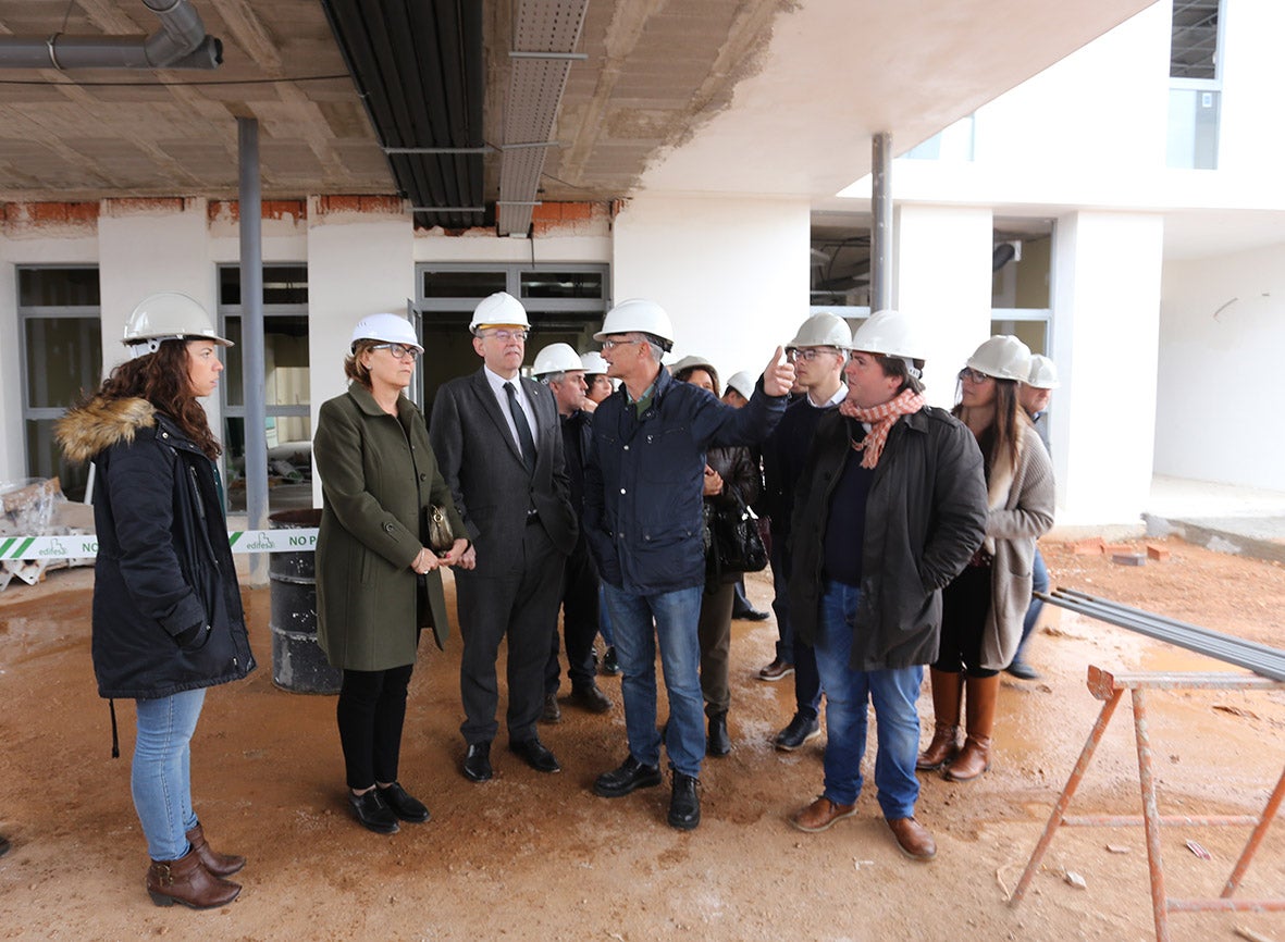 Las obras del CEIP Cardenal Tarancón de Burriana concluirán este verano Las obras del CEIP Cardenal Tarancón de Burriana concluirán este verano