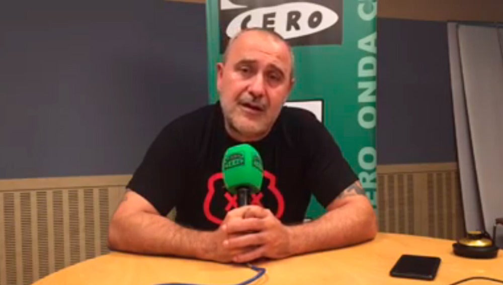 Carlos Rodríguez durante el facebook live con Onda Cero 