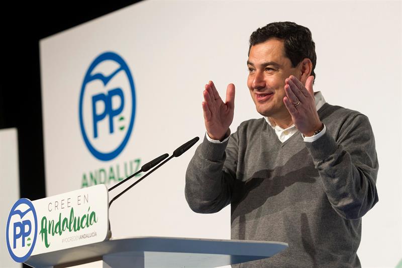 Moreno reclama a Susana Díaz que dimita cuando anuncie que optará a liderar el PSOE Moreno reclama a Susana Díaz que dimita cuando anuncie que optará a liderar el PSOE
