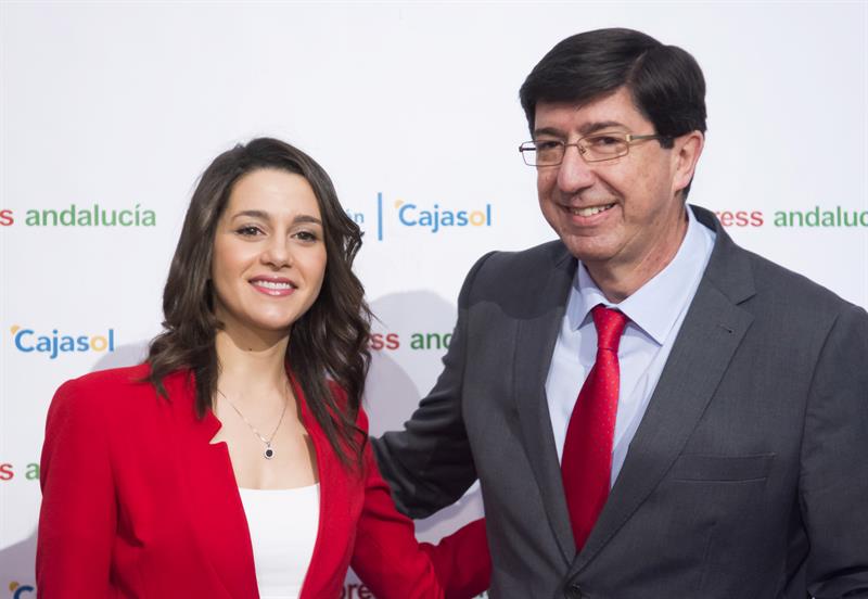 Ciudadanos aboga por elecciones anticipadas en Andalucía para solucionar el relevo de Susana Díaz Ciudadanos aboga por elecciones anticipadas en Andalucía para solucionar el relevo de Susana Díaz