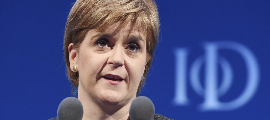 Nicola Sturgeon, la ministra principal de Escocia Nicola Sturgeon, la ministra principal de Escocia