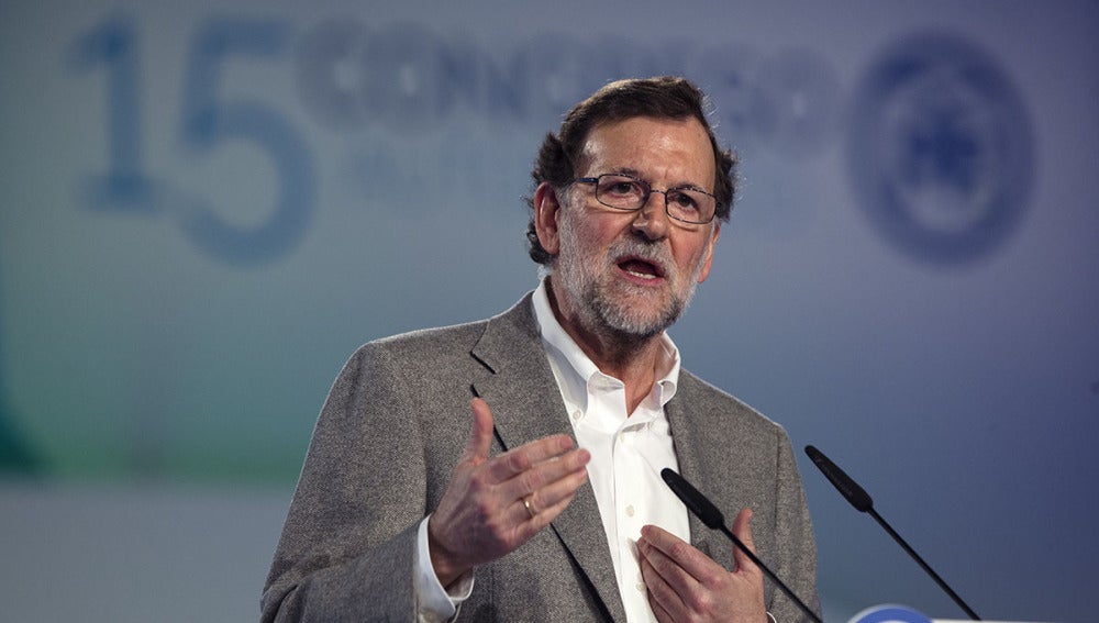 Mariano Rajoy en la clausura del Congreso del PP en Andalucía